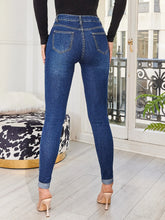 Roll Up Hem Skinny Jeans